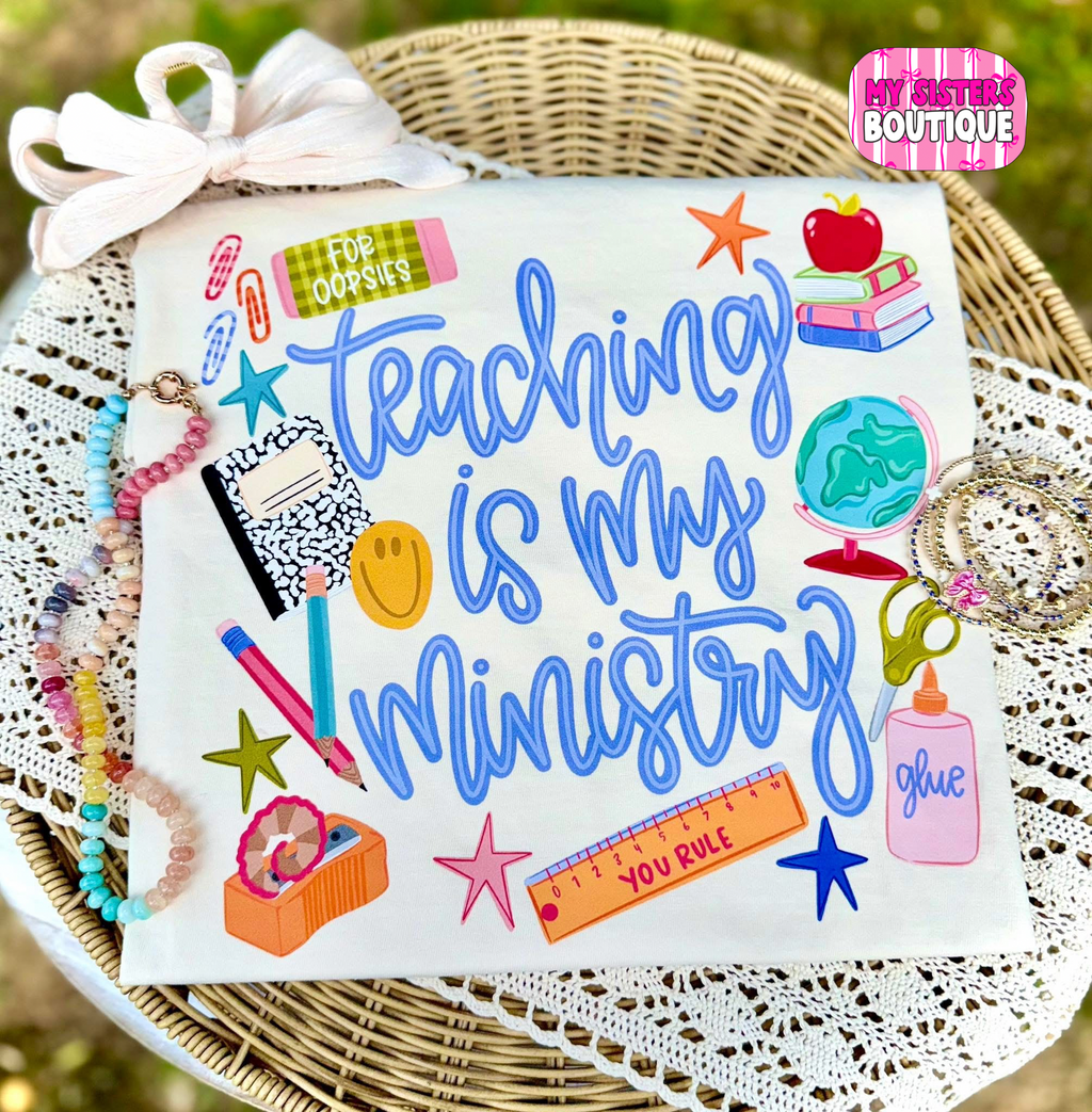 Teaching is my ministry