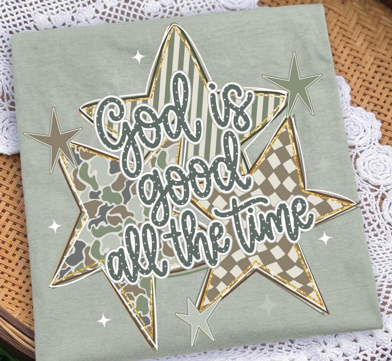 God Is Good - camo