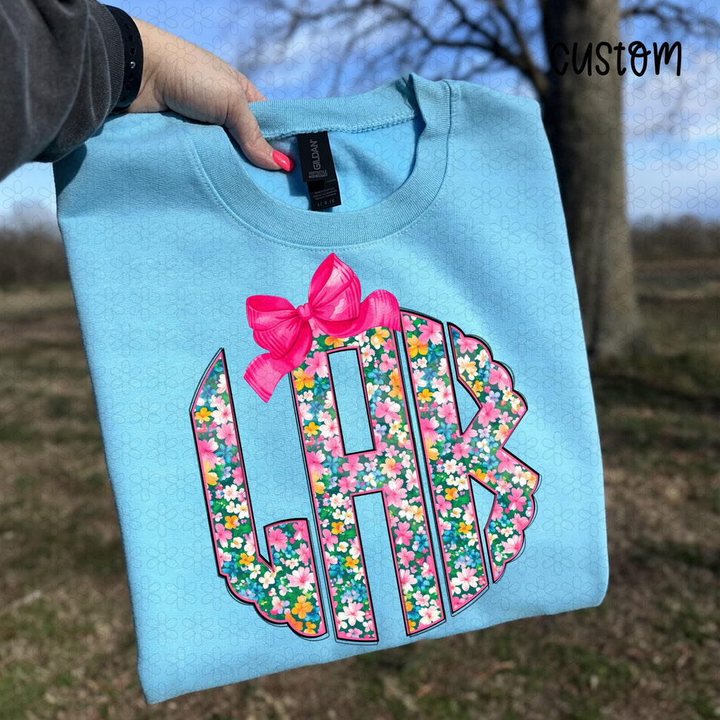 Spring Monogram 1
