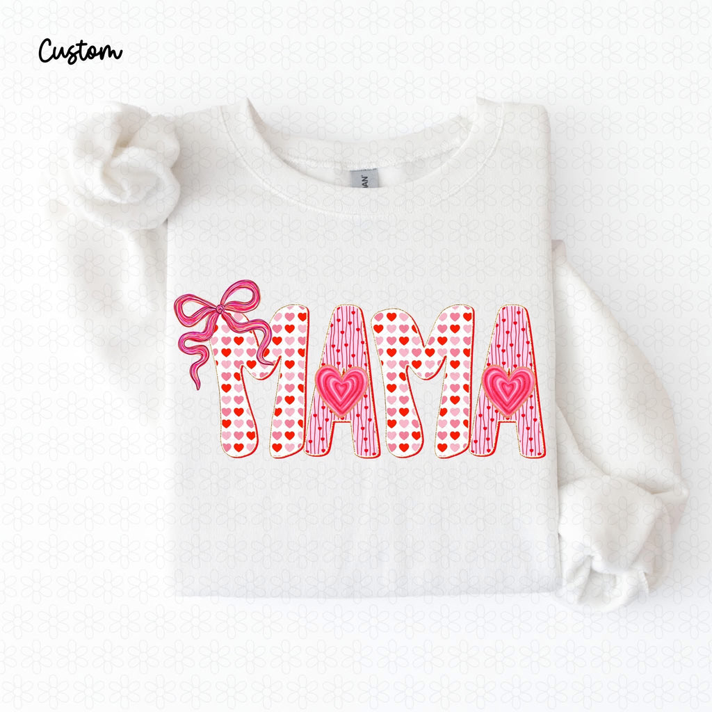 Pink Heart FONT- custom