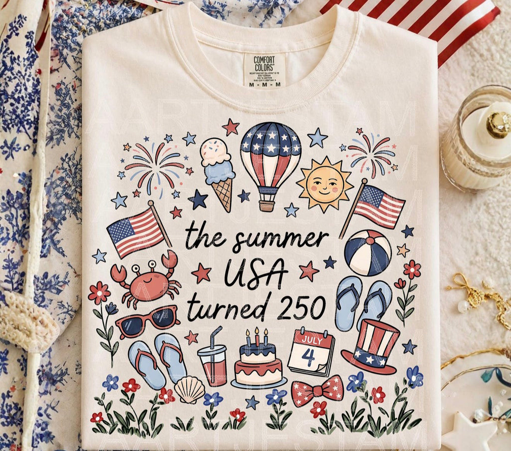The summer the USA turned 250