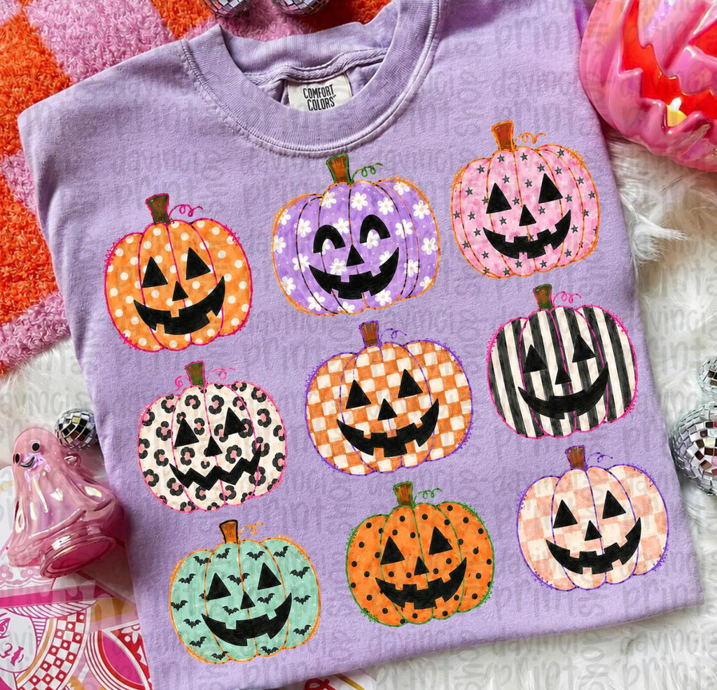 Colorful pumpkin