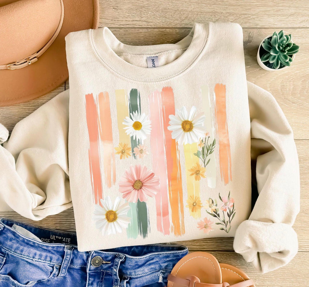 Spring Flower Brushstroke