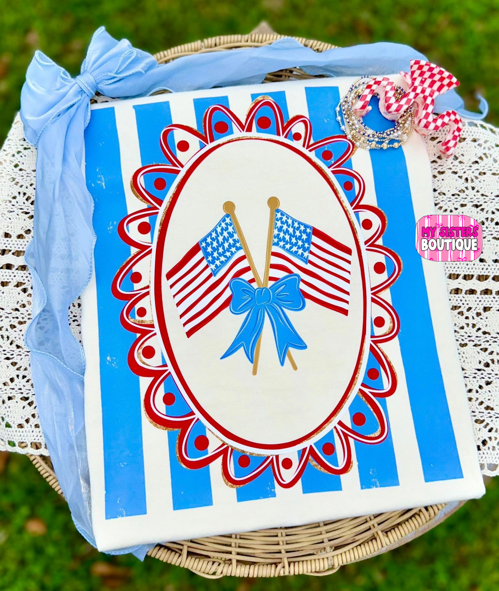 USA flags coquette