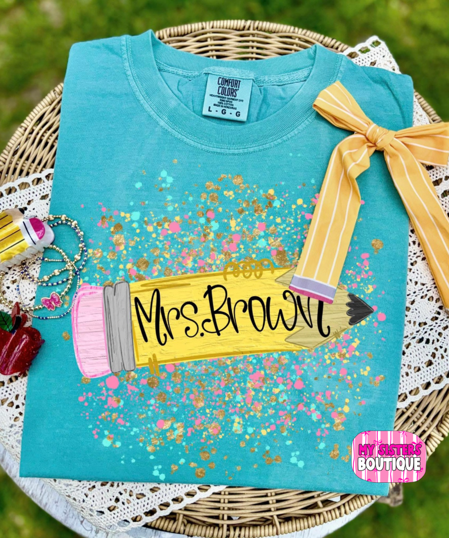 Splatter Custom Name (school)